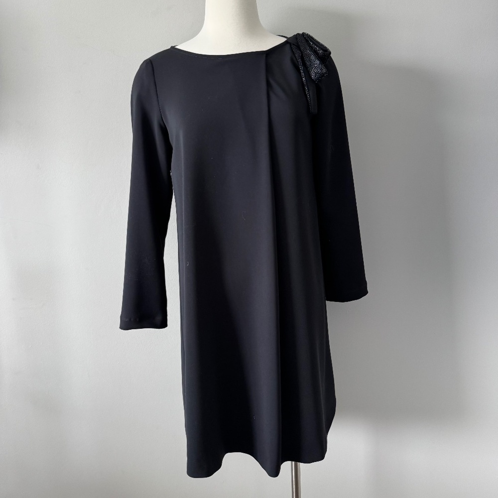 MARELLA Black Long Sleeve Dress